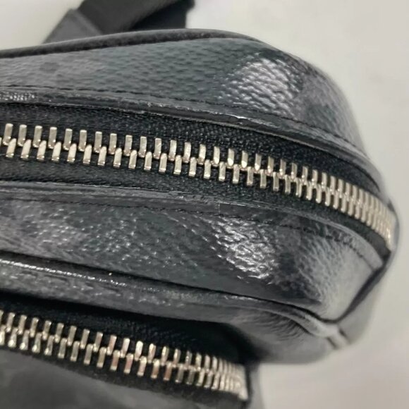 LOUIS VUITTON M30755 MonogramEclipse Outdoor Pochette Bag Crossbody Pochette... - Picture 5 of 15